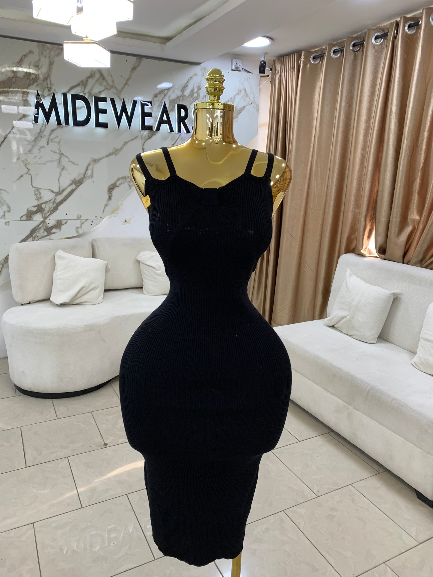 Nude jacket and gown two piece MID4216