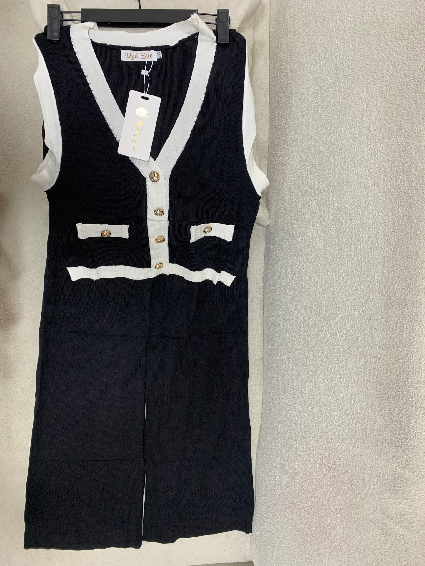 Red sun two piece