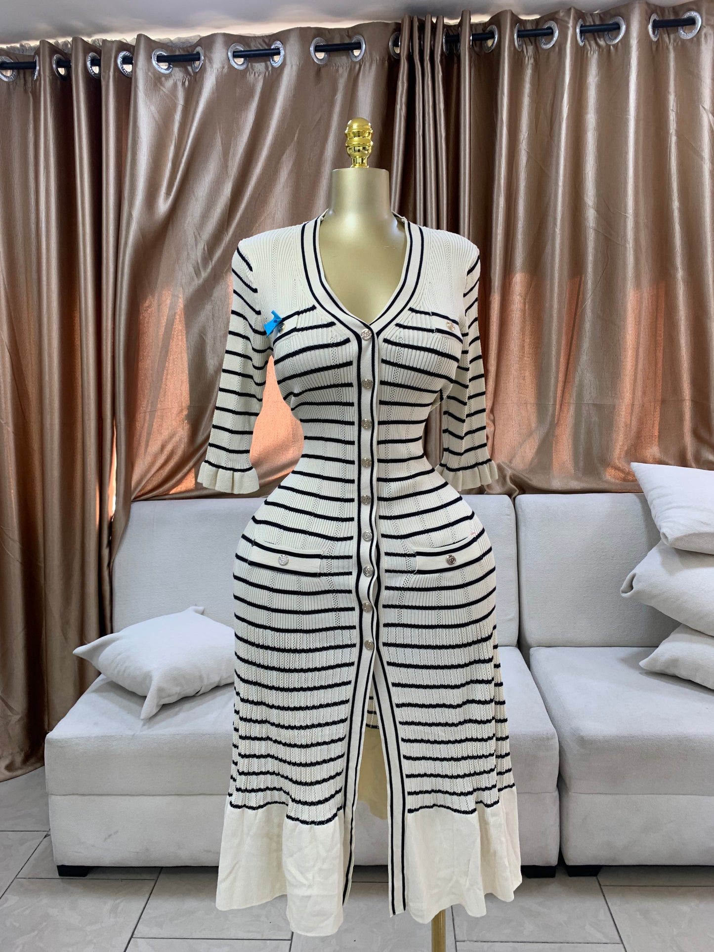 Zara shortsleeves dress MID098
