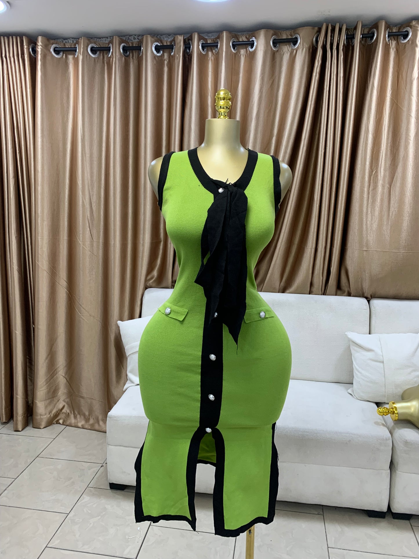 Pre order tie gown