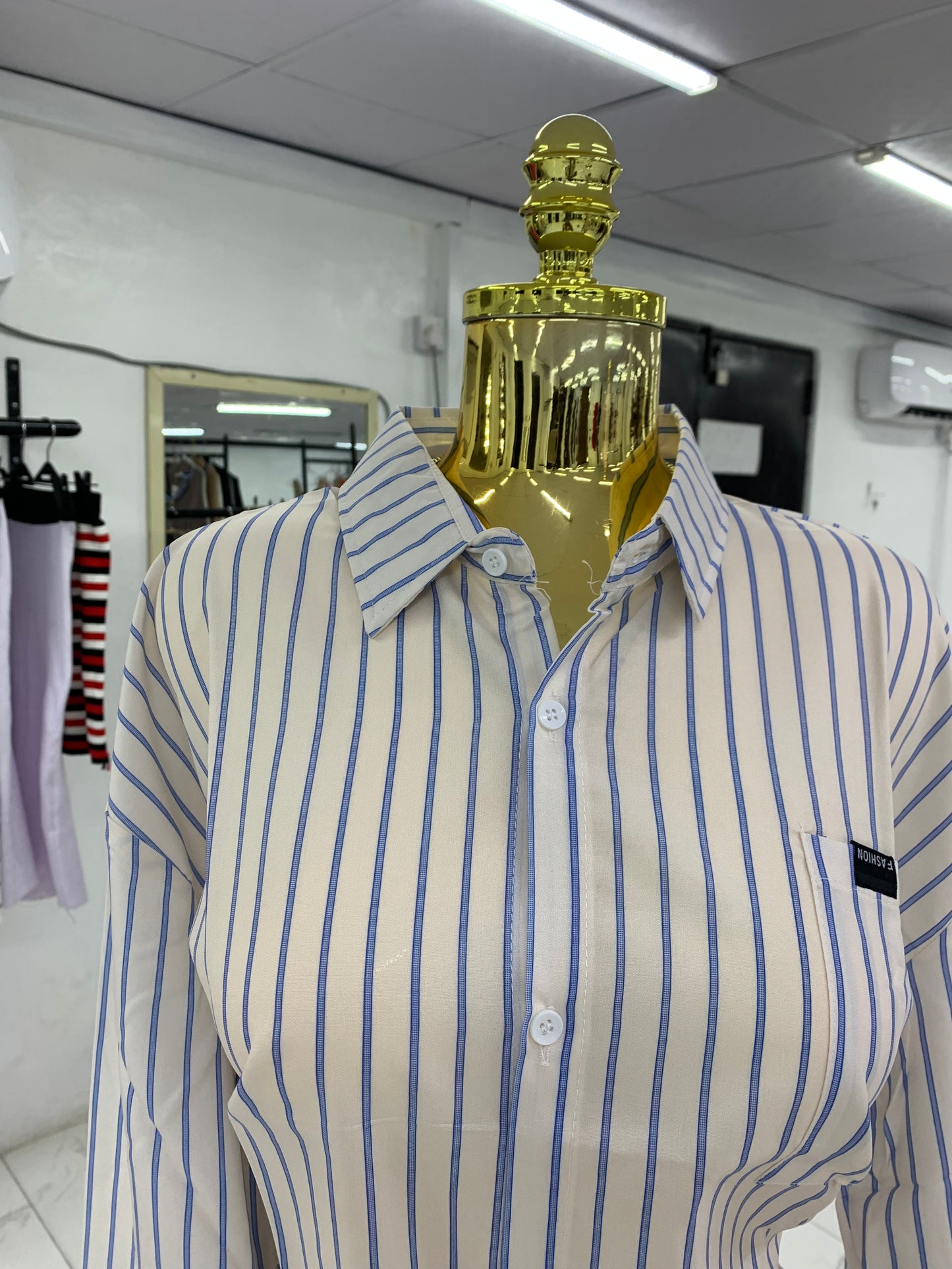Vertical Stripe Shirt