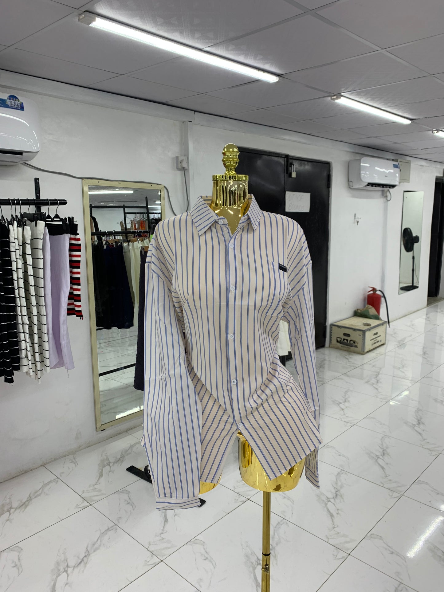 Vertical Stripe Shirt