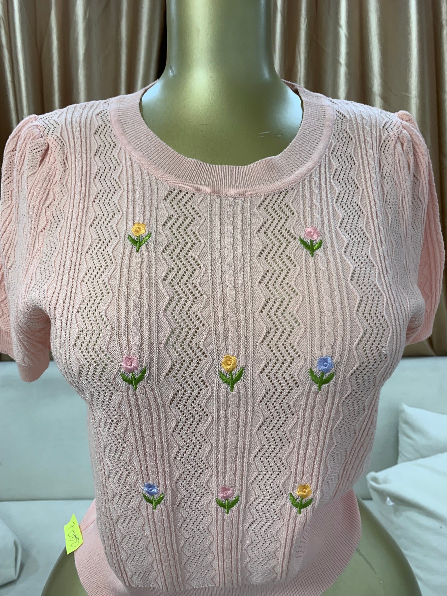 Flower knitted top MID2317