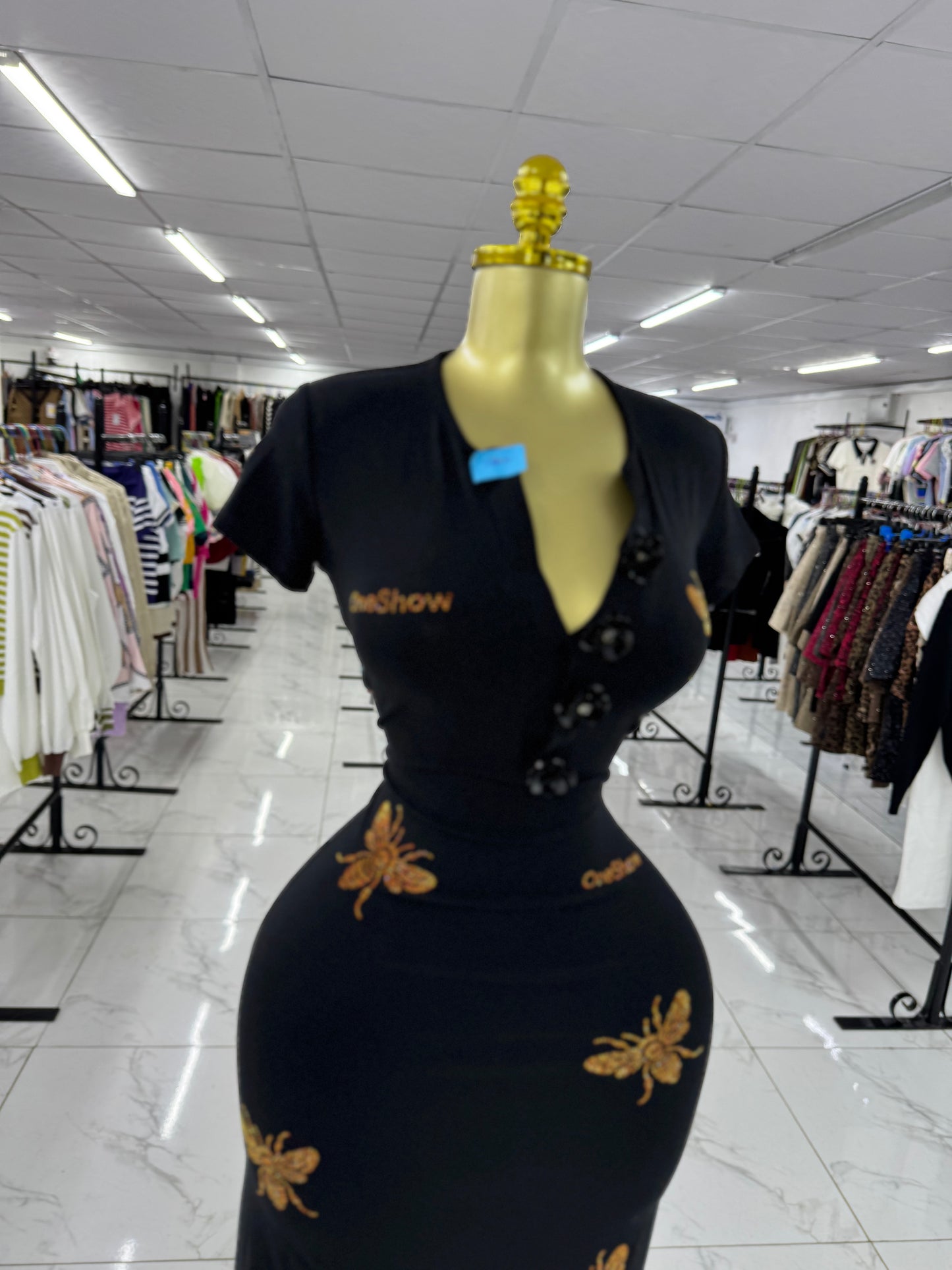 Stone fly bodycon dress MIDE108