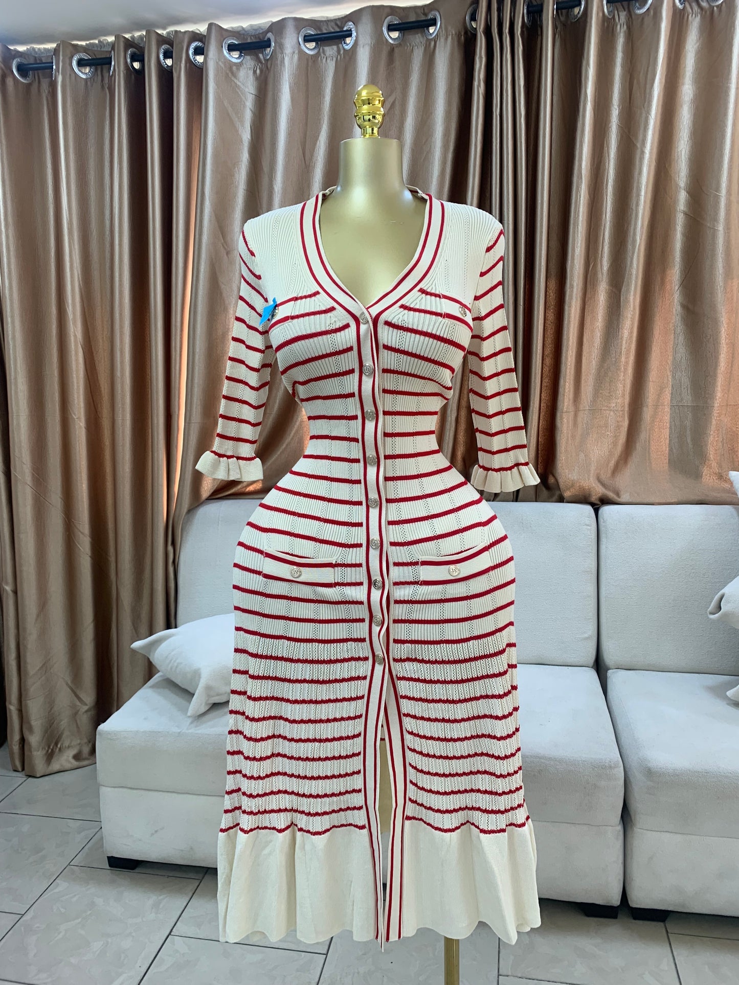 Zara shortsleeves dress MID098