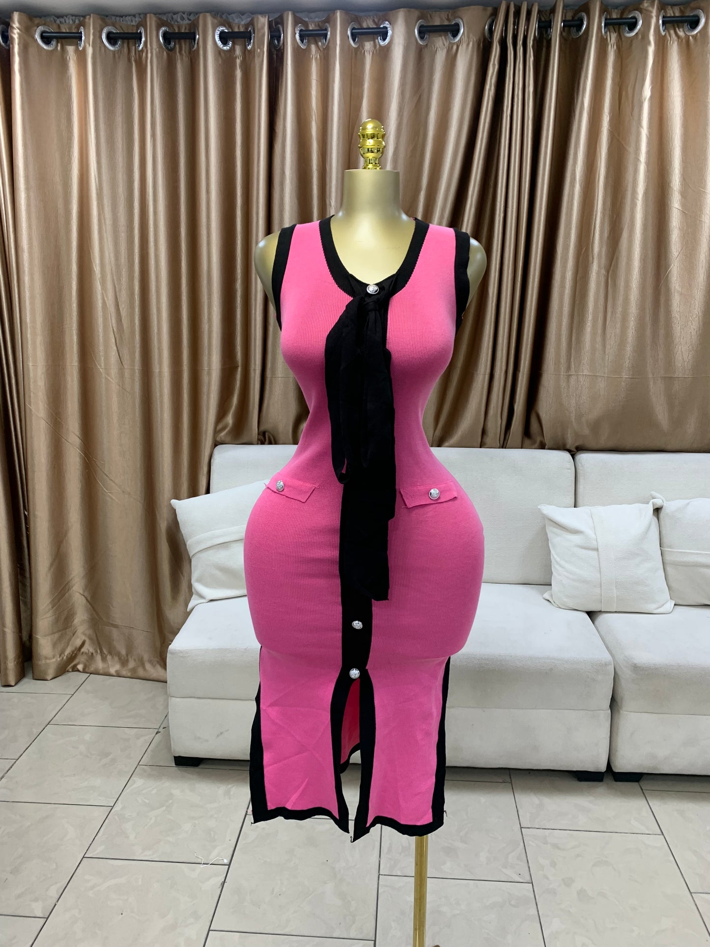 Pre order tie gown