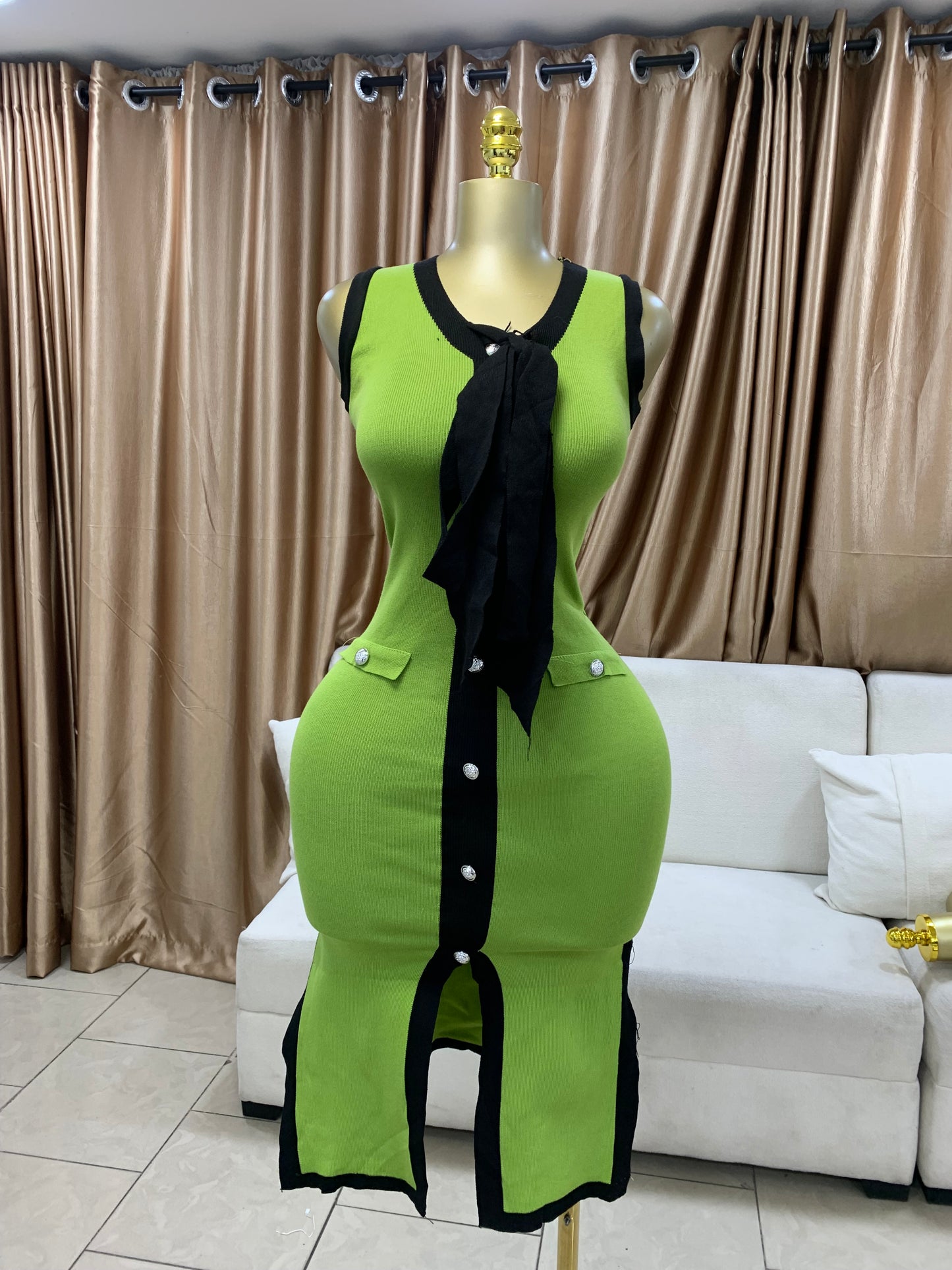 Pre order tie gown