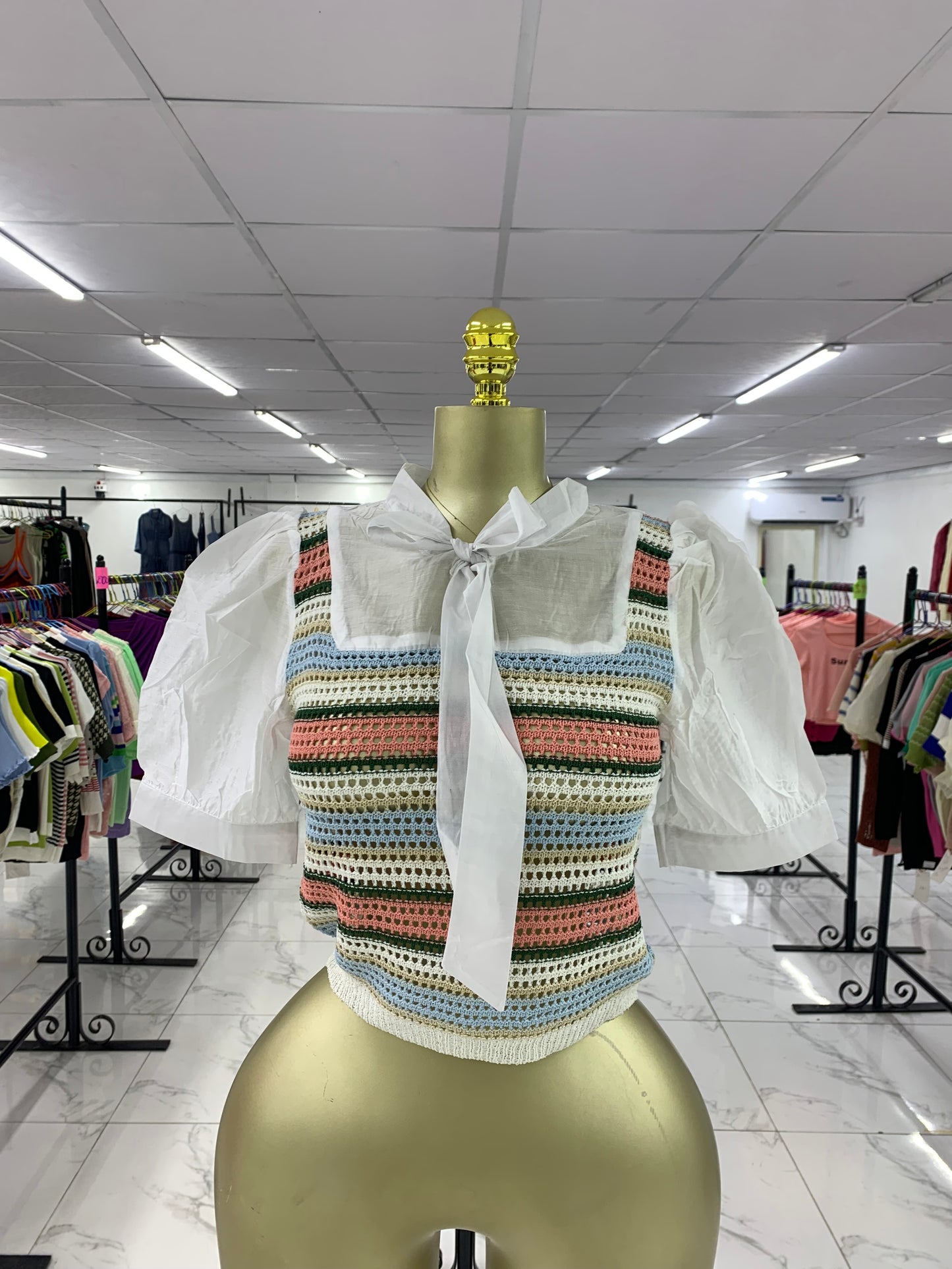 Neck Tie Top