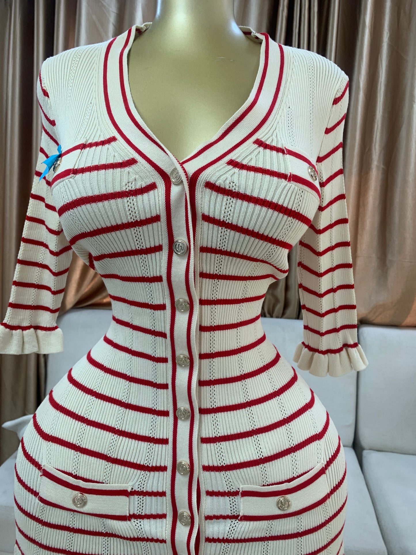 Zara shortsleeves dress MID098