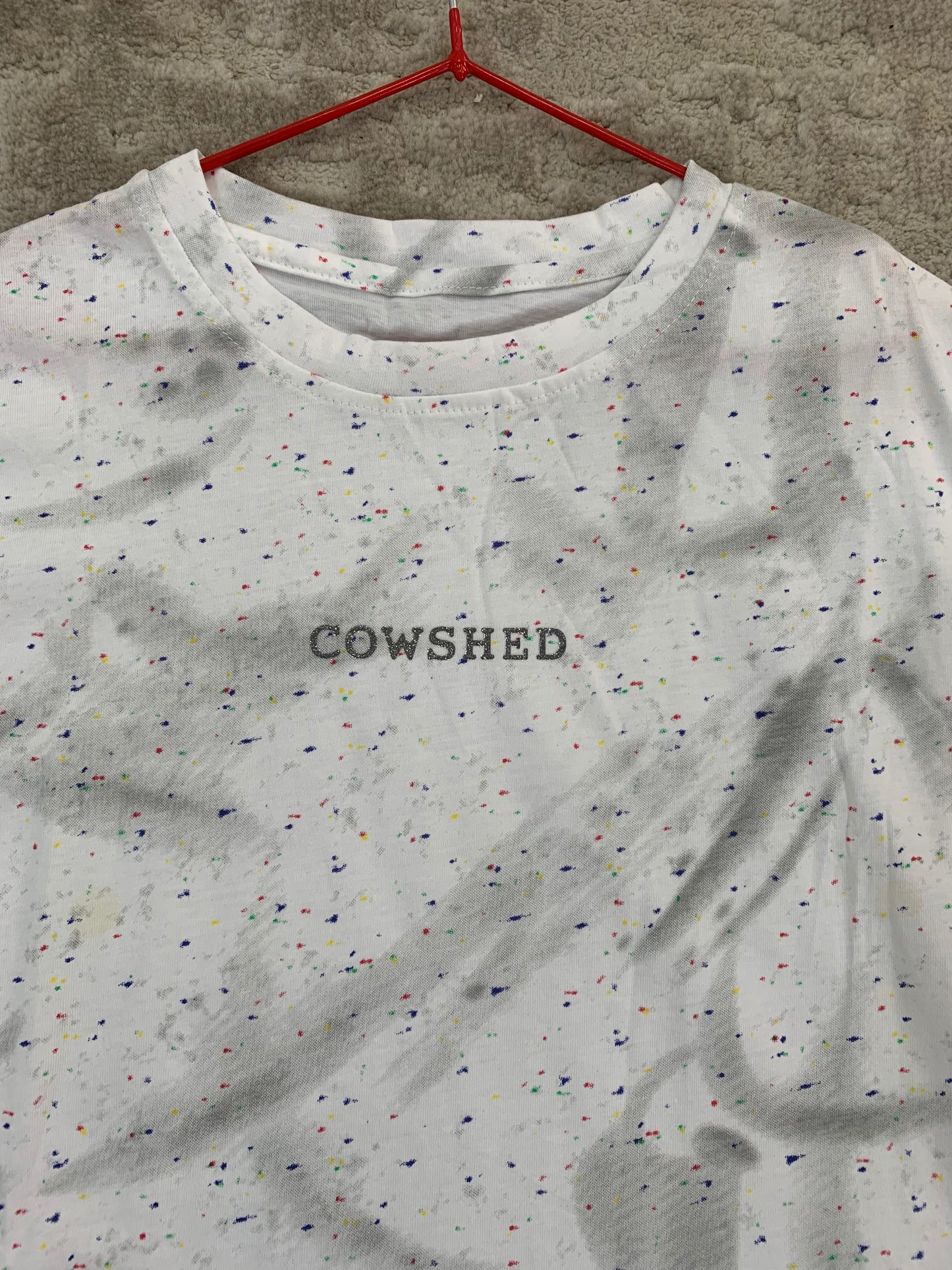 Cow shed children