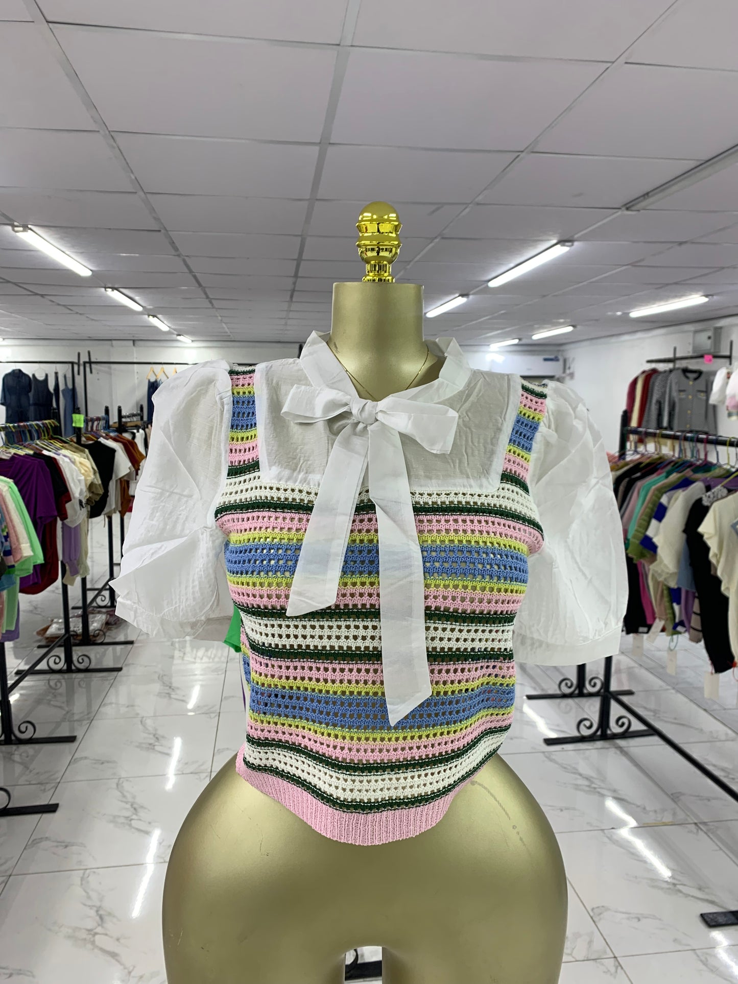 Neck Tie Top
