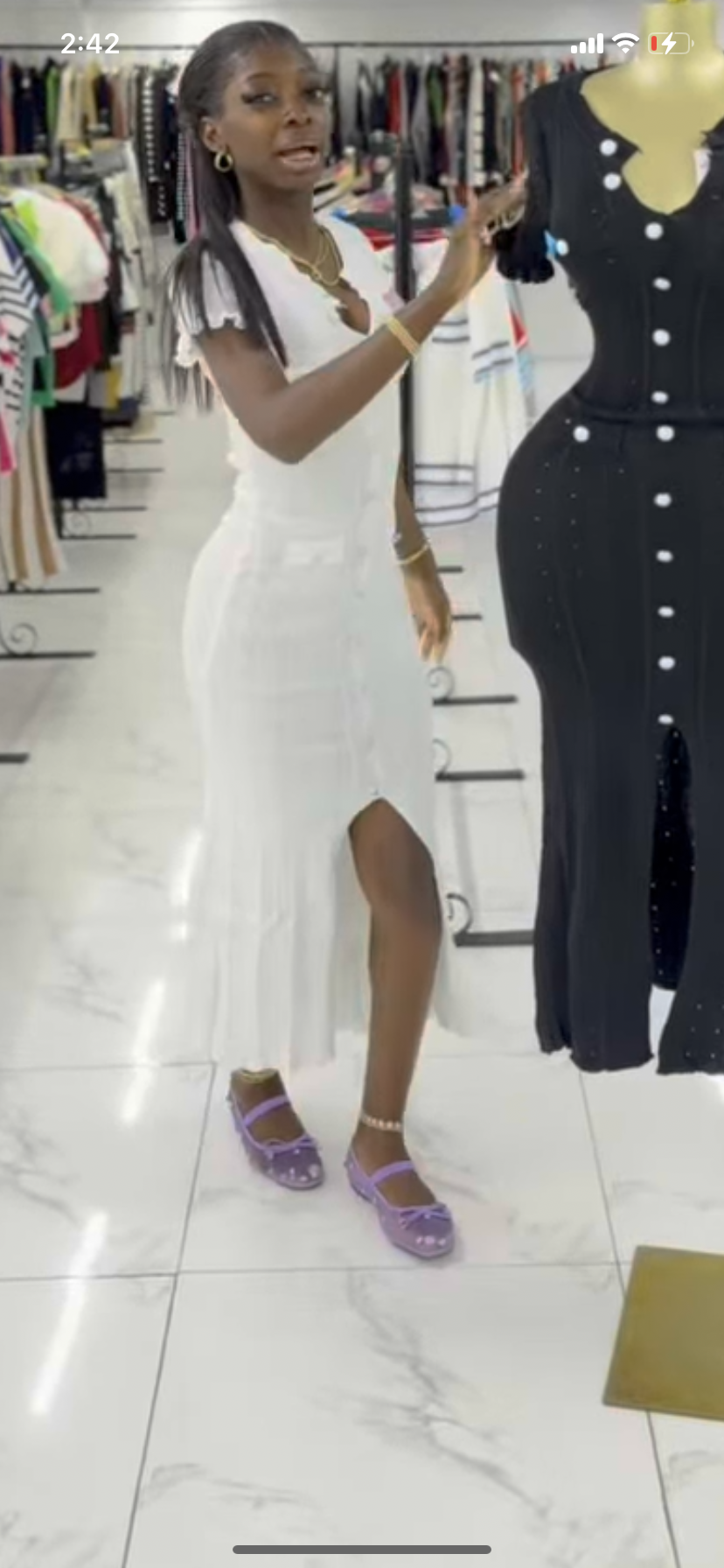 Niki maxi dress