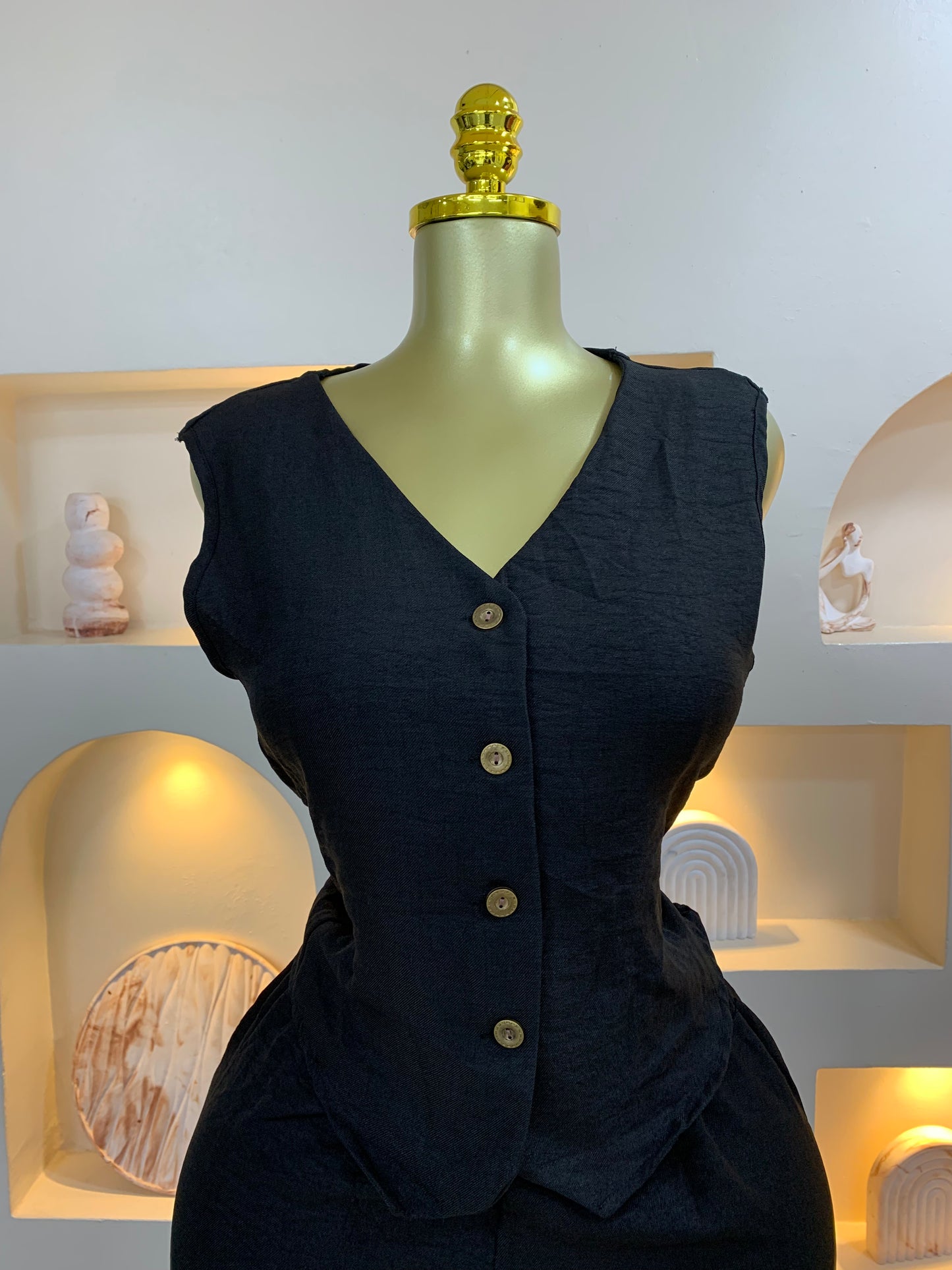 Jacket Linen Set WC444