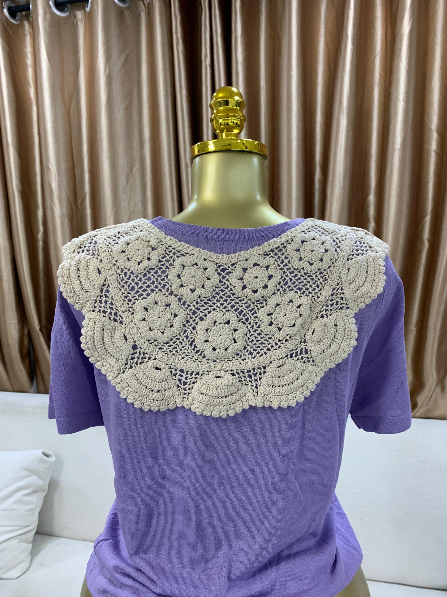 Knitted Lace Top 127