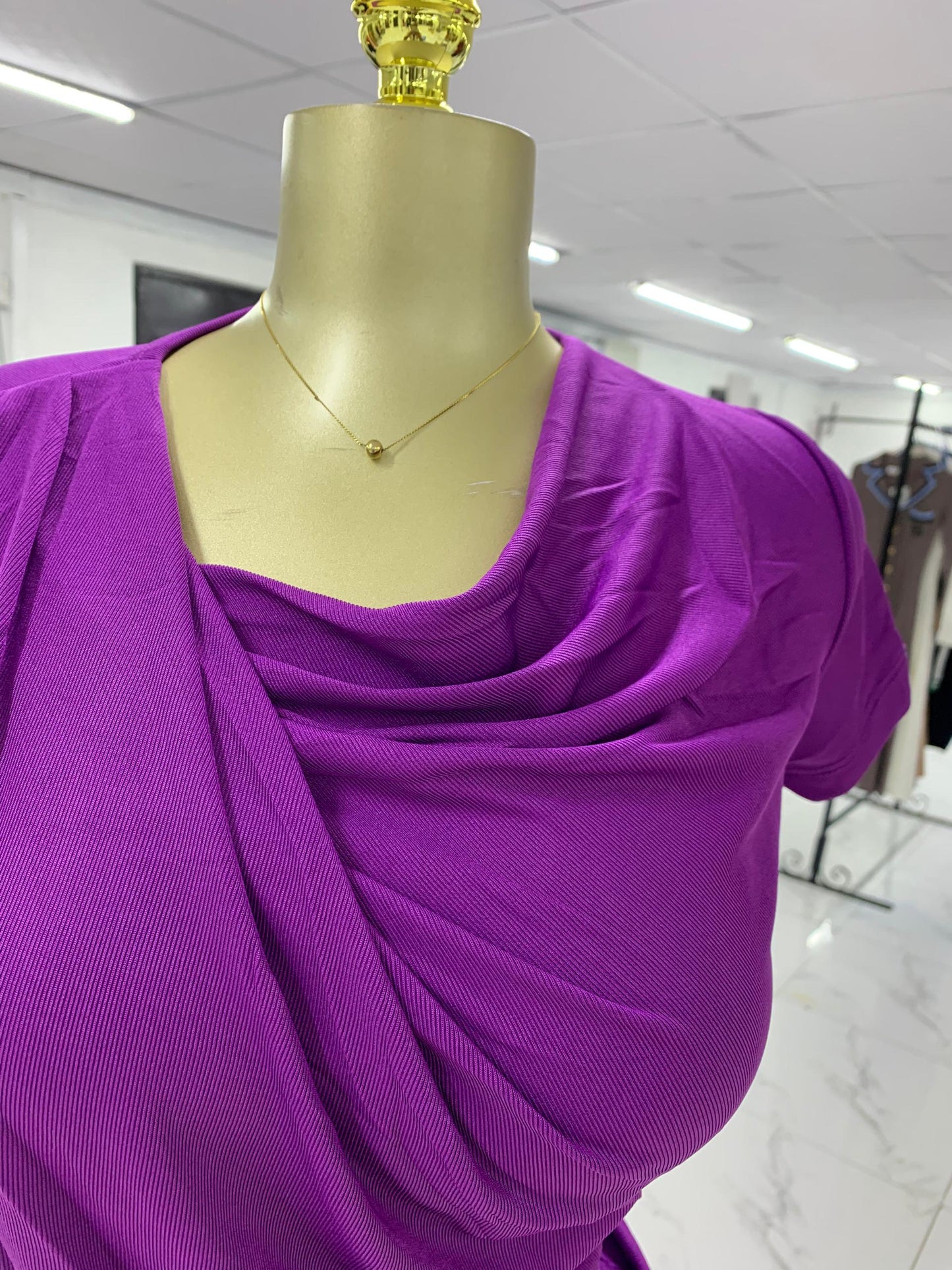 Raunch Cowl Top