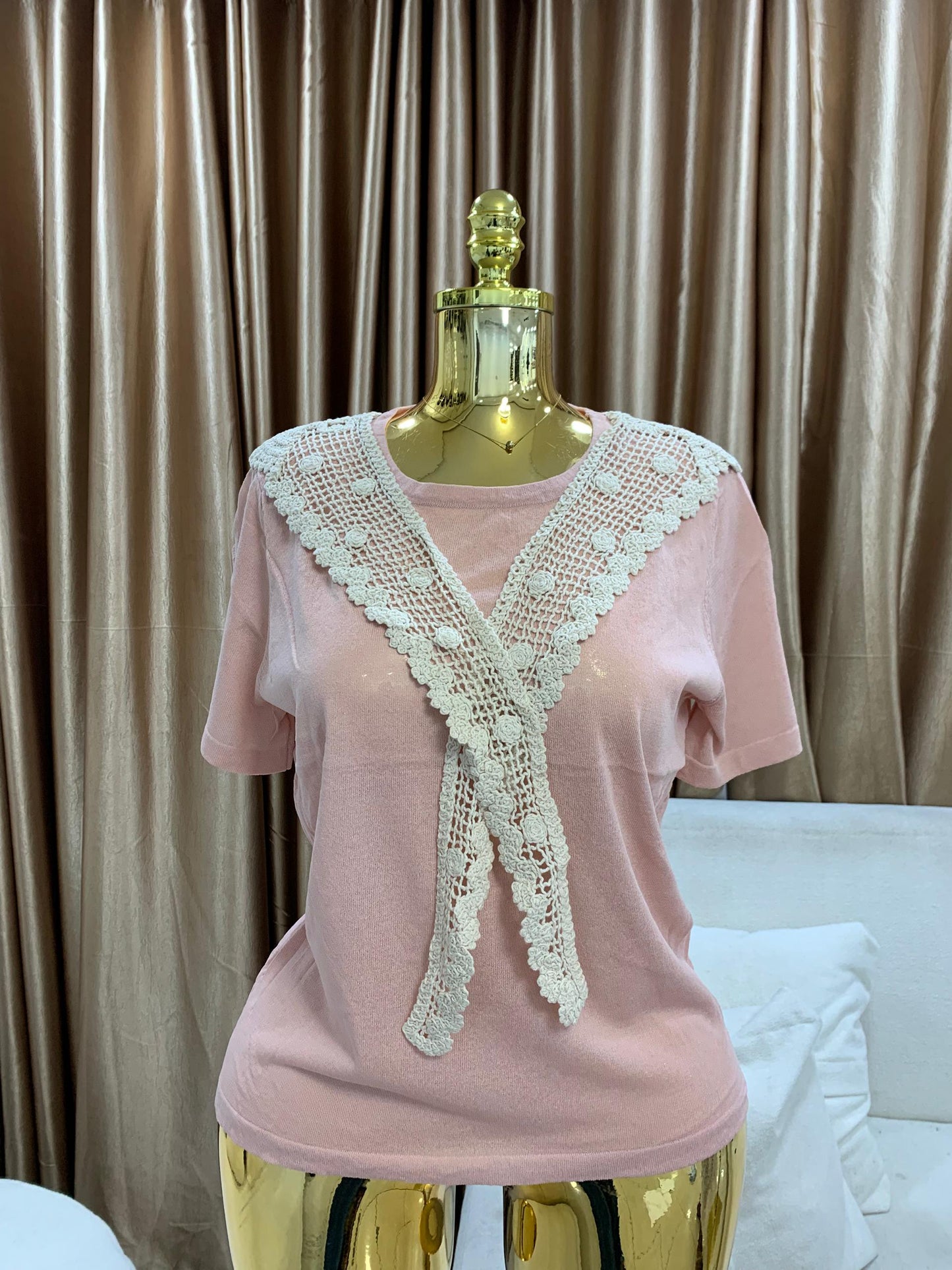 Knitted Lace Top 127