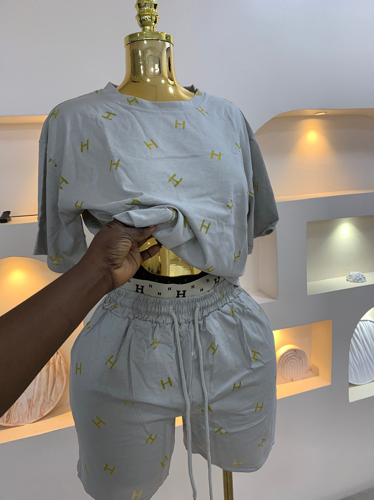 H Short Two Piece