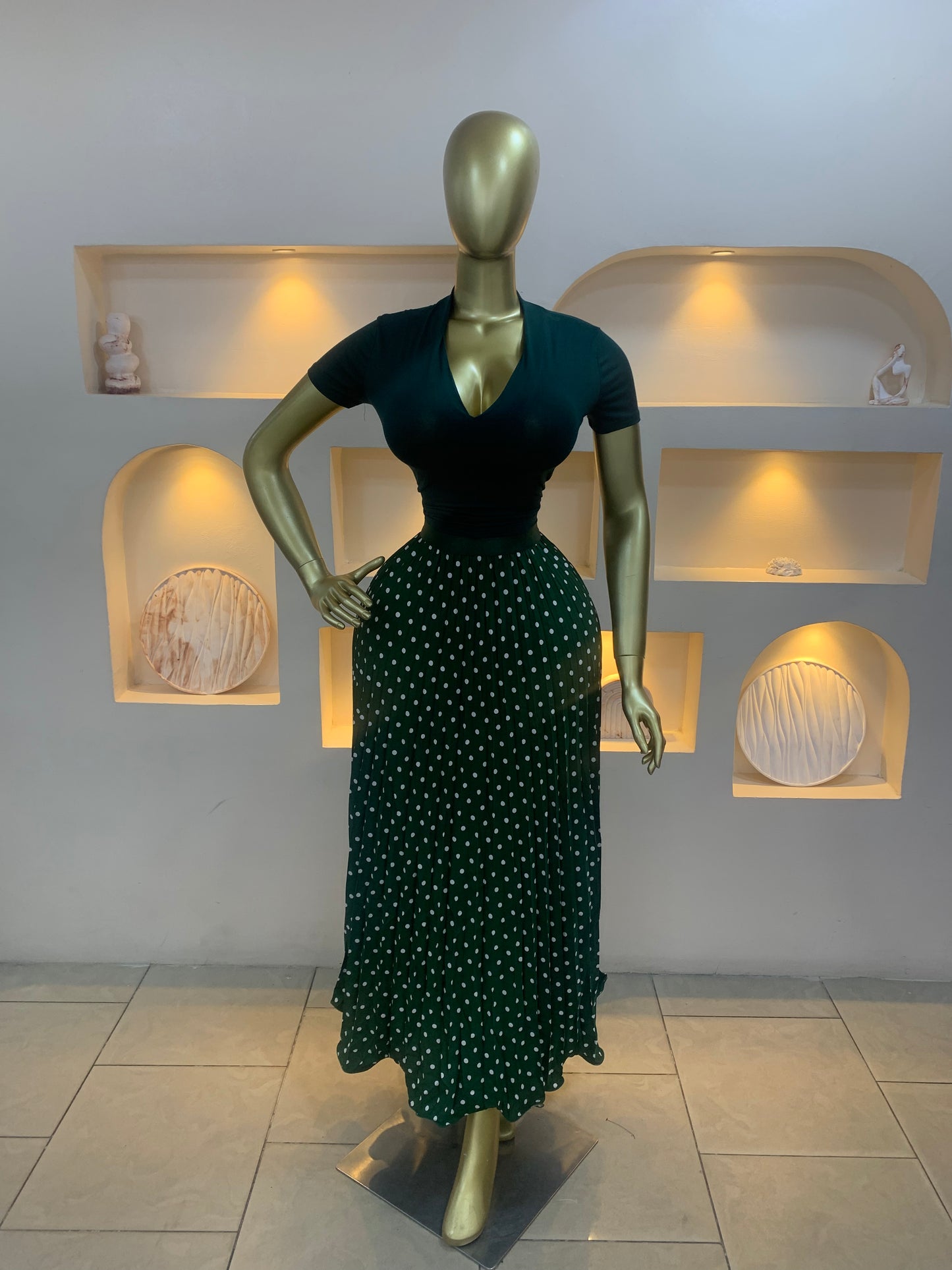 Polka Dot Skirt MW102