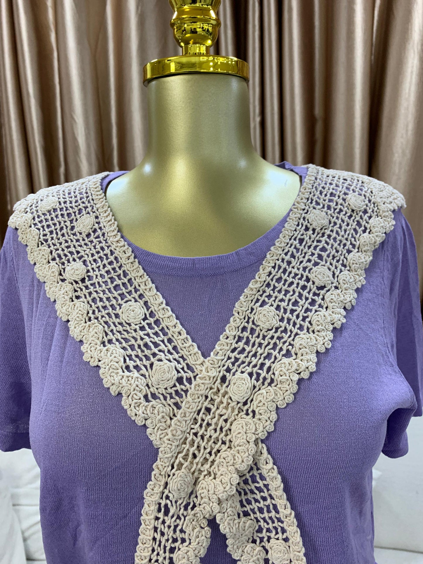 Knitted Lace Top 127