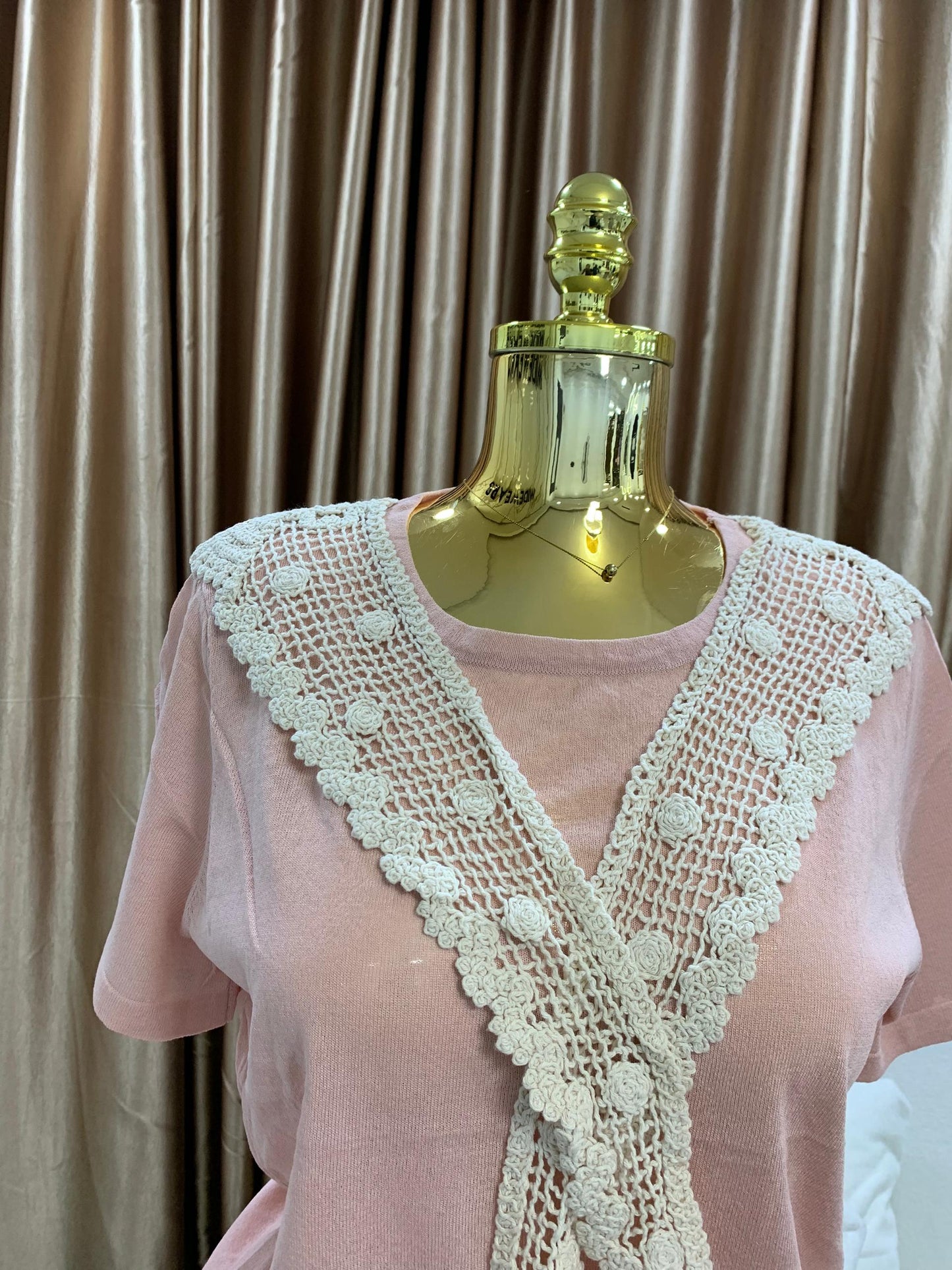 Knitted Lace Top 127