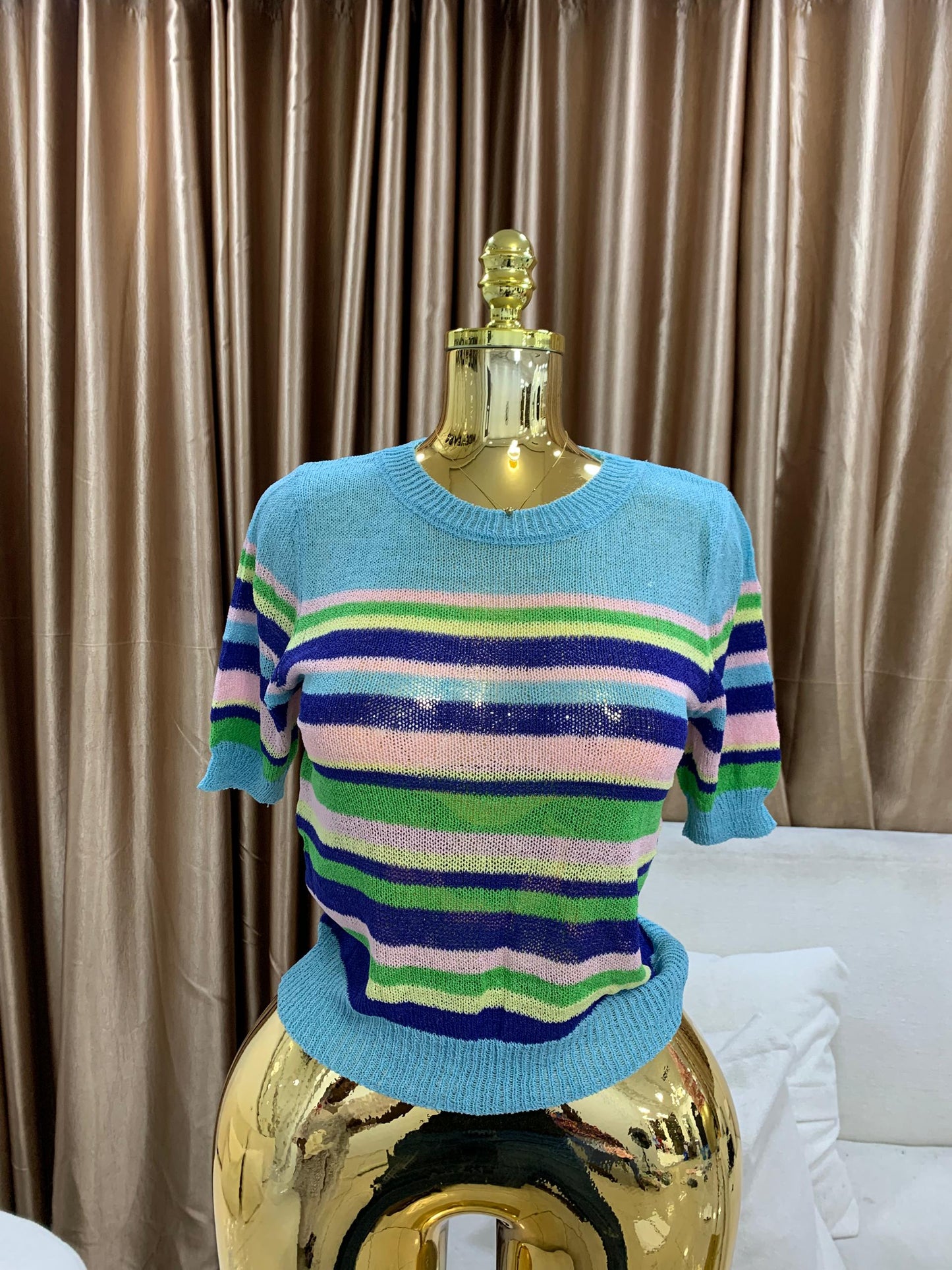 Multicolour Knitted Top 146