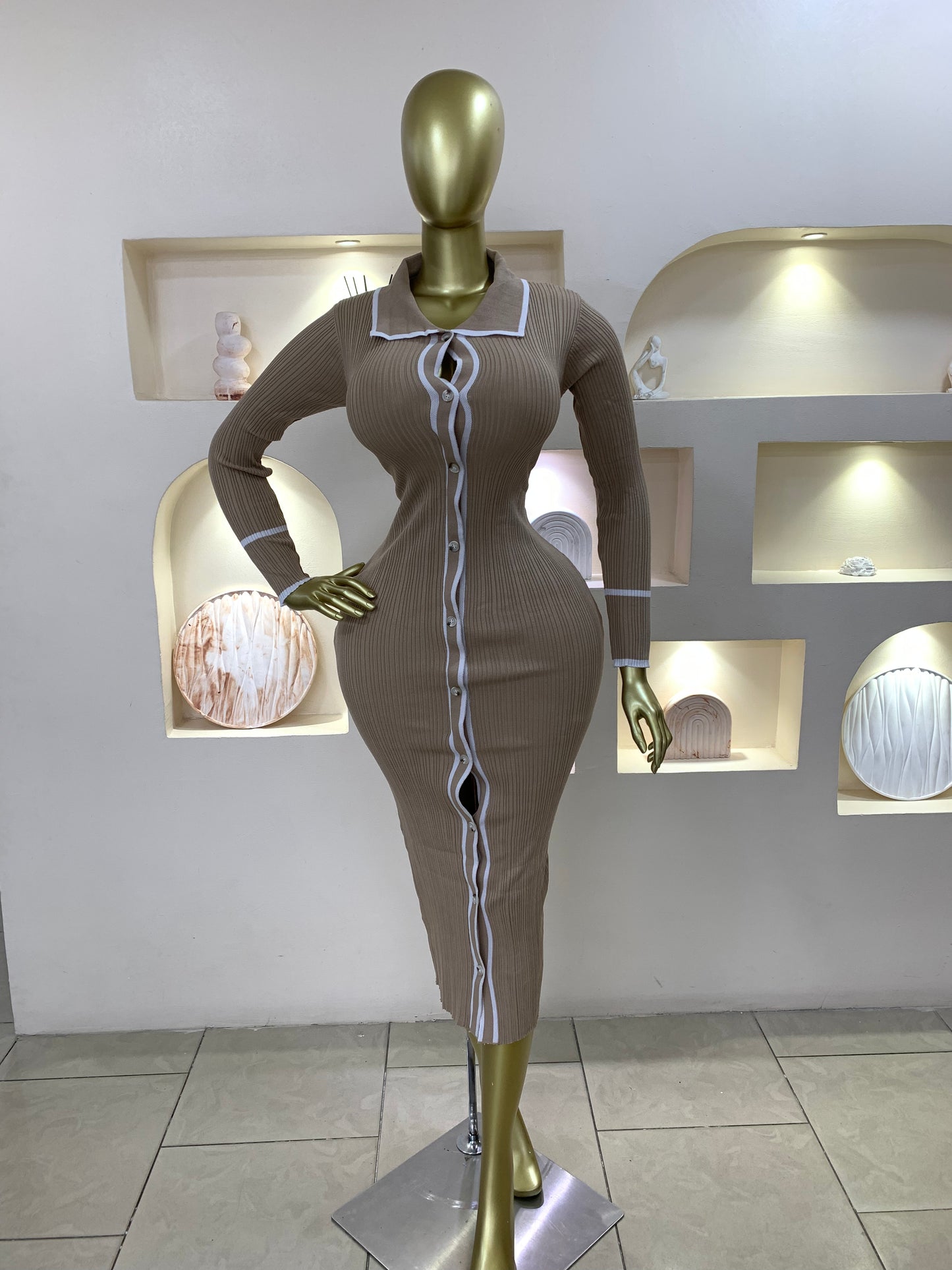 Collar Dress single 102