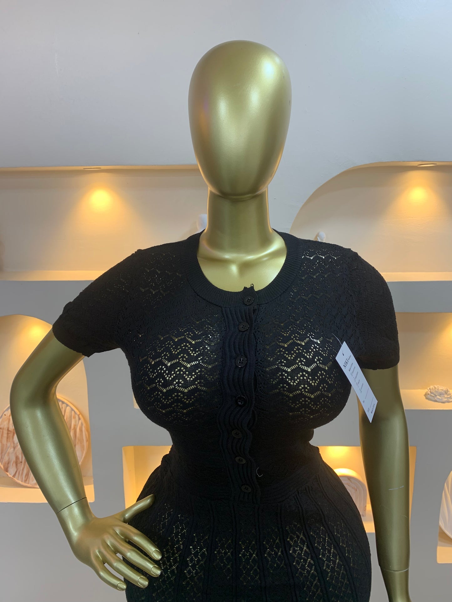 Knitted button COMBO 34