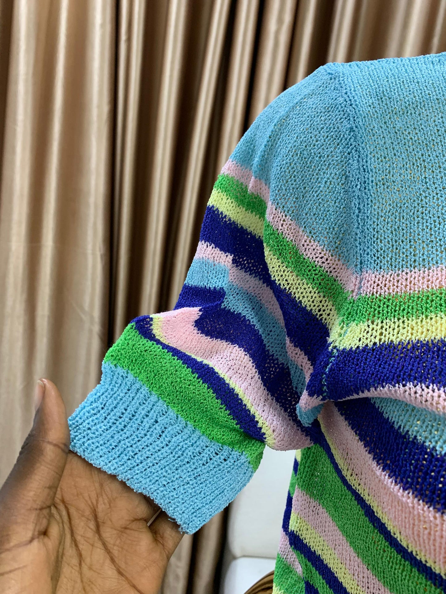 Multicolour Knitted Top 146