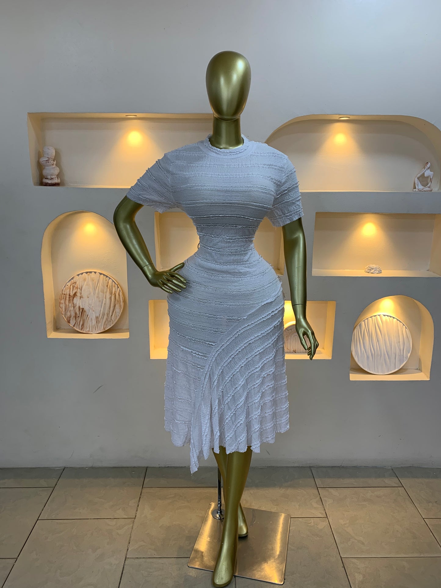 Asymmetrical dress MW124