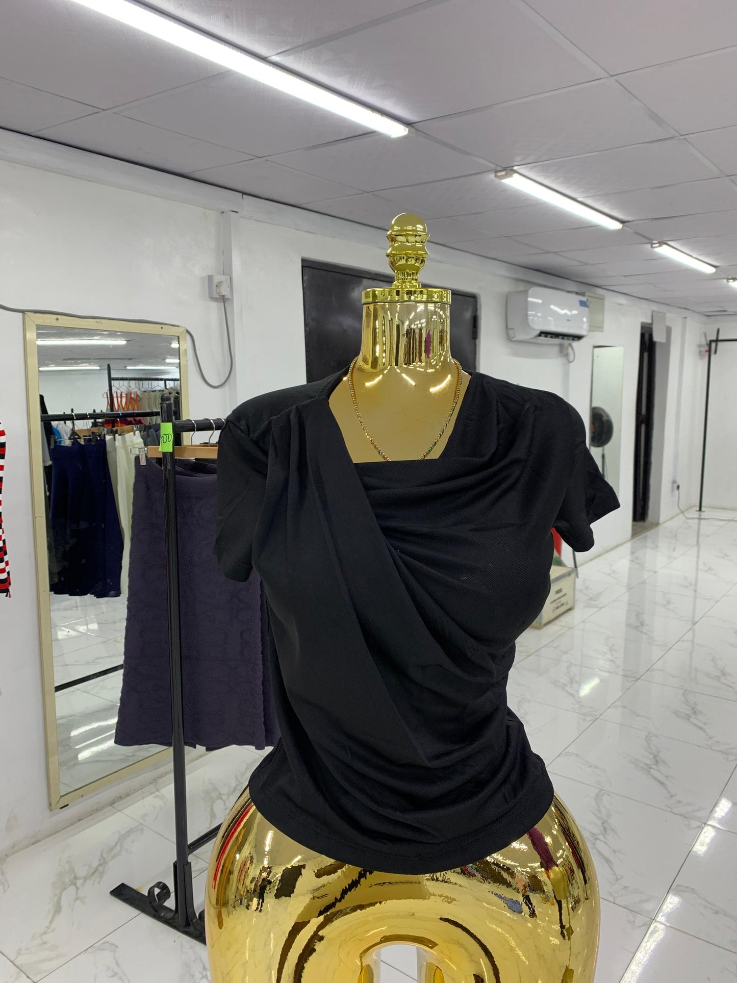 Raunch Cowl Top