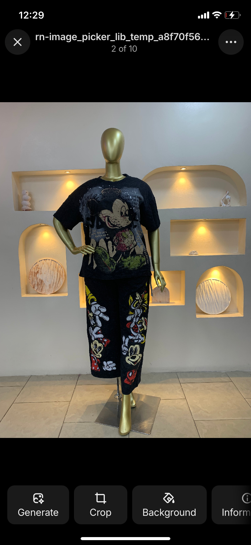 Character two piece SINGLE 93