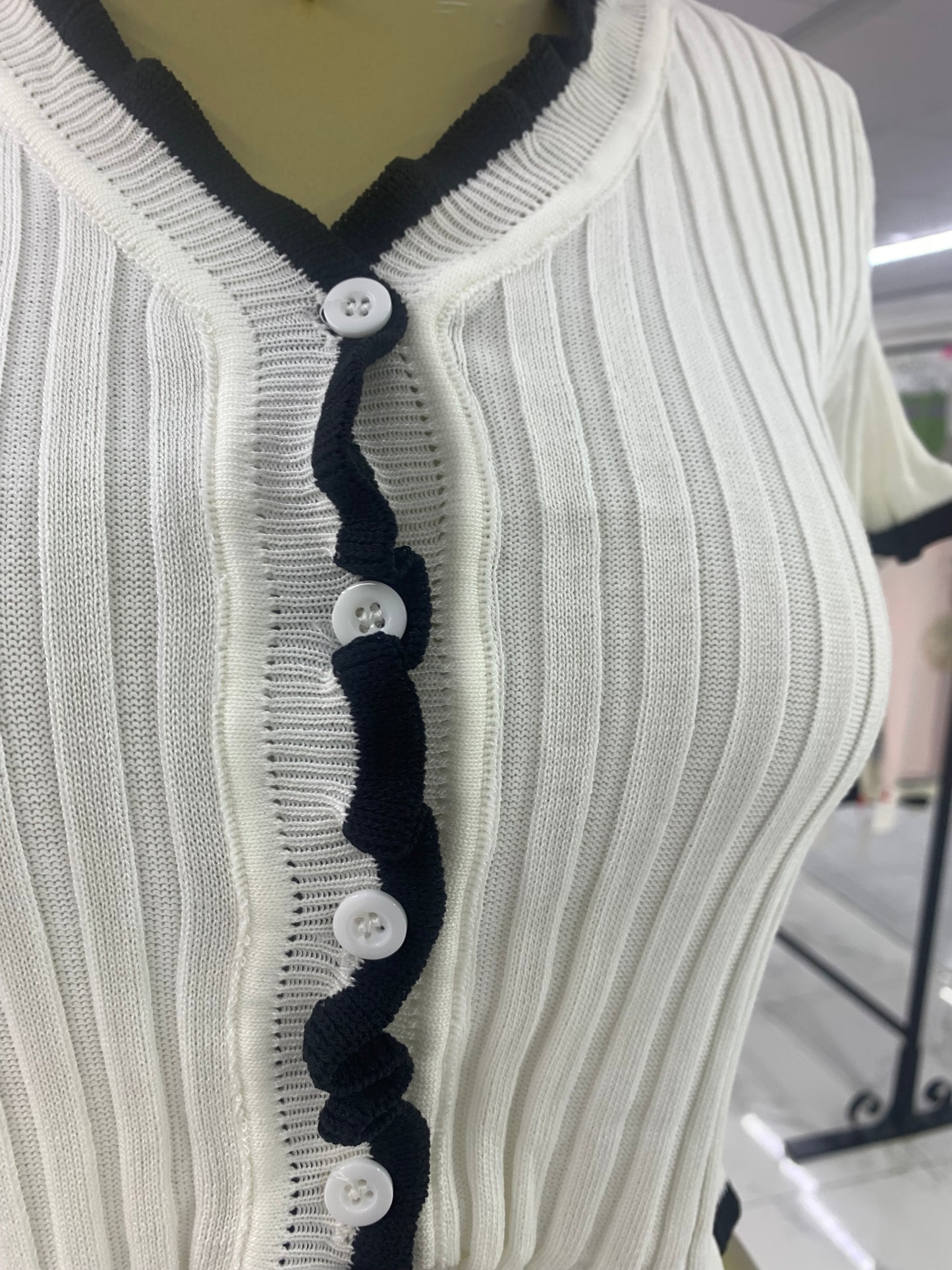 Ruffle crop top