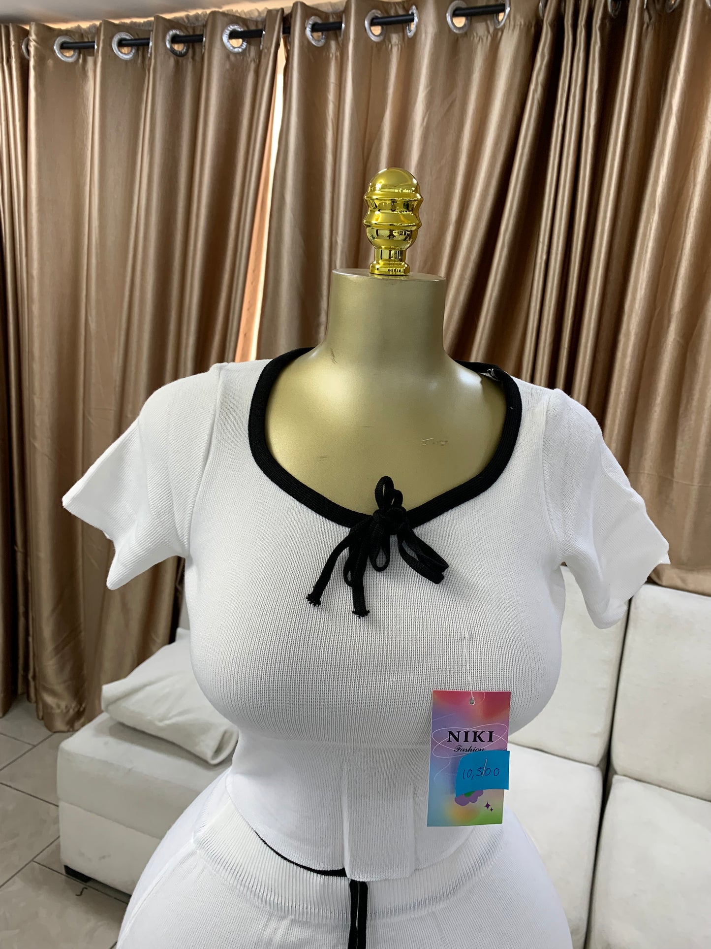 Rope skirt two piece