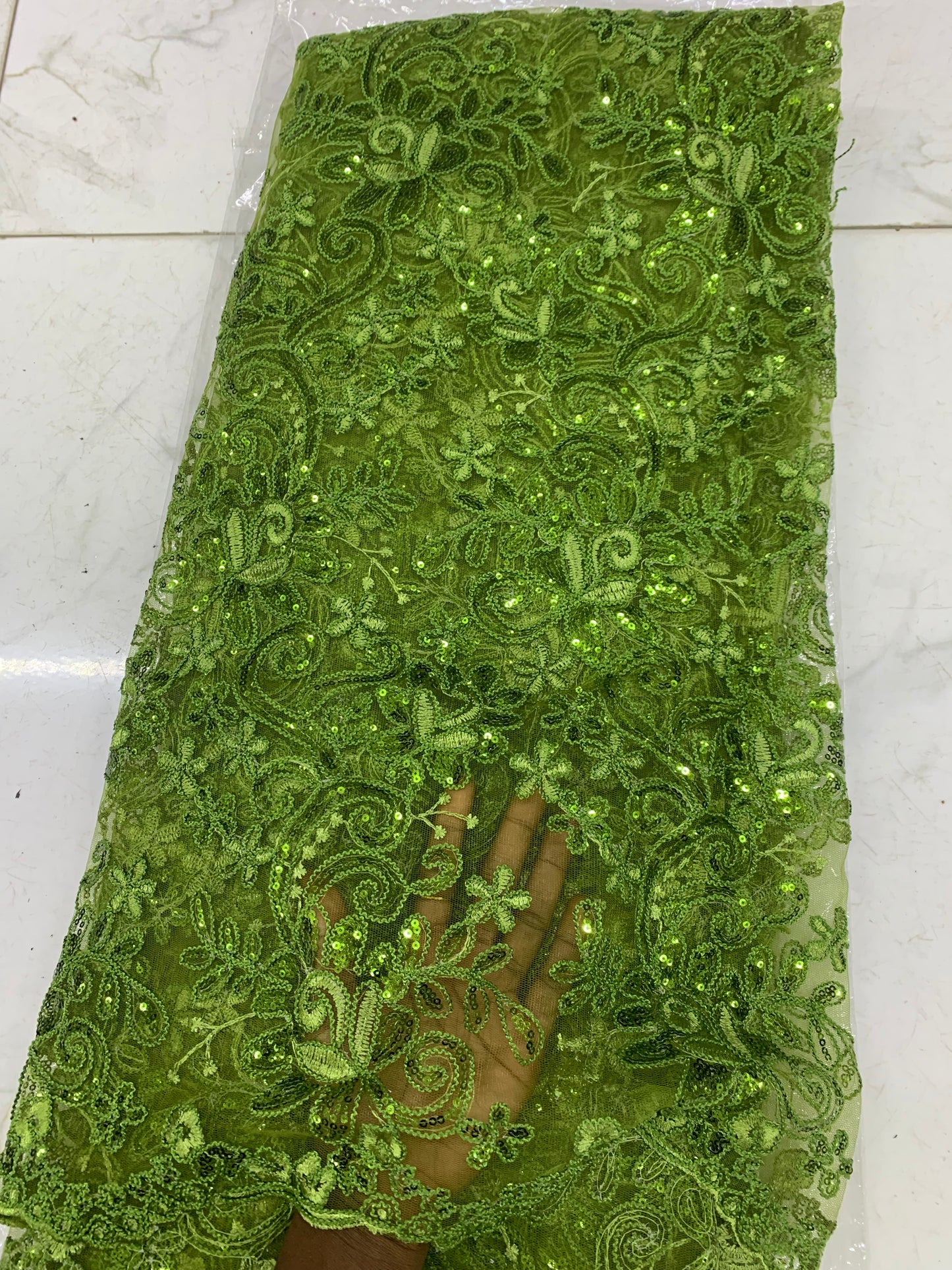 Sequence lace
