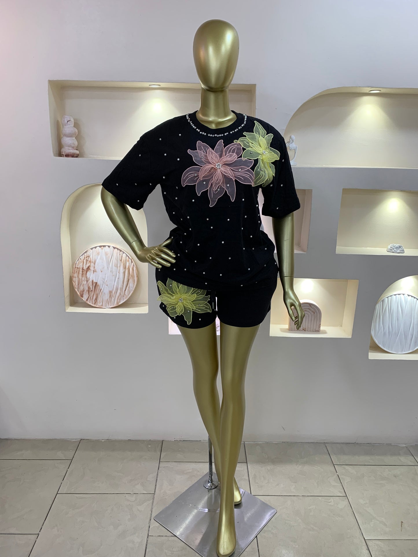 Short two piece set BB113
