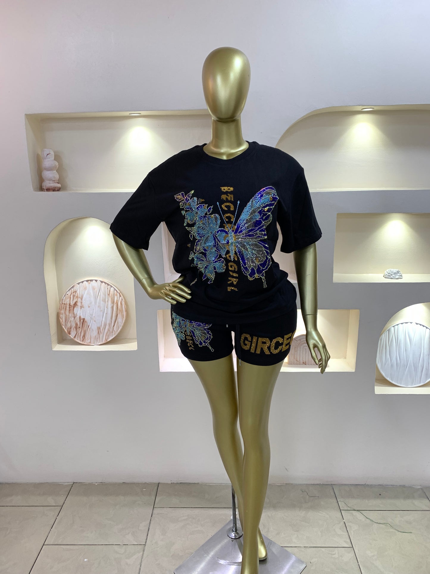 Short two piece set BB113