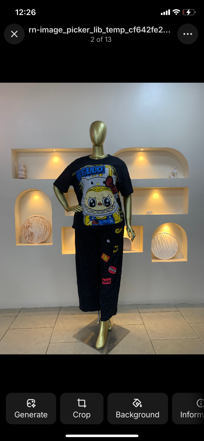 Character two piece SINGLE 93