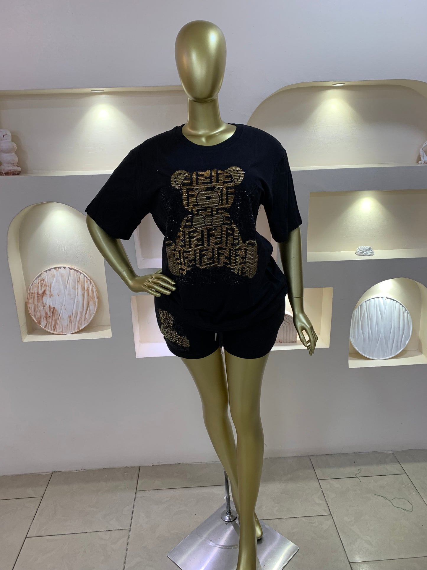 Short two piece set BB113
