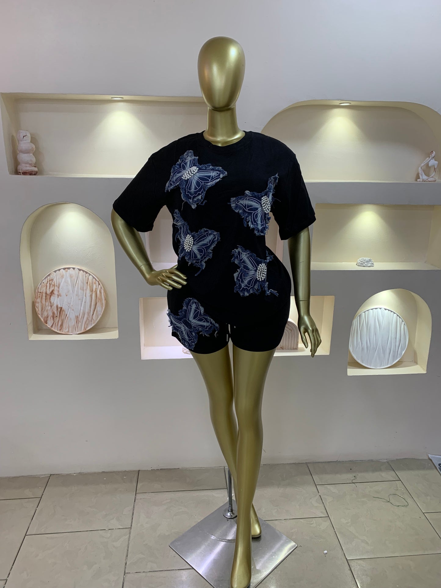 Short two piece set BB113