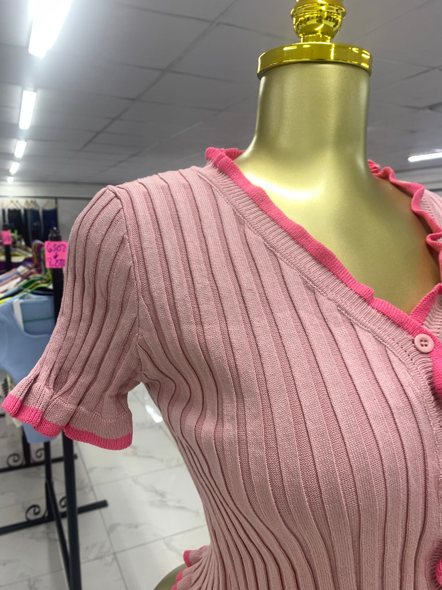 Ruffle crop top