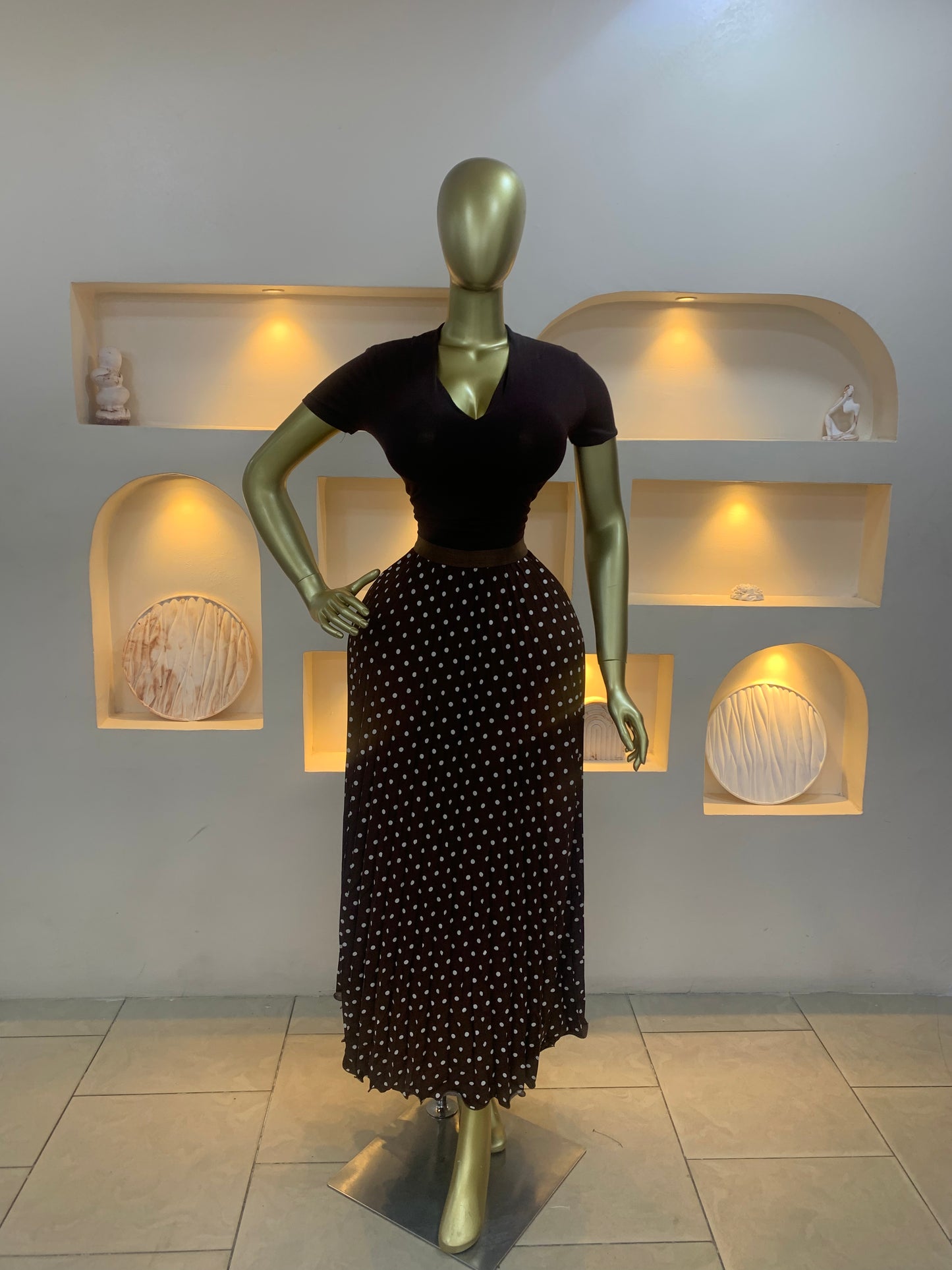 Polka Dot Skirt MW102
