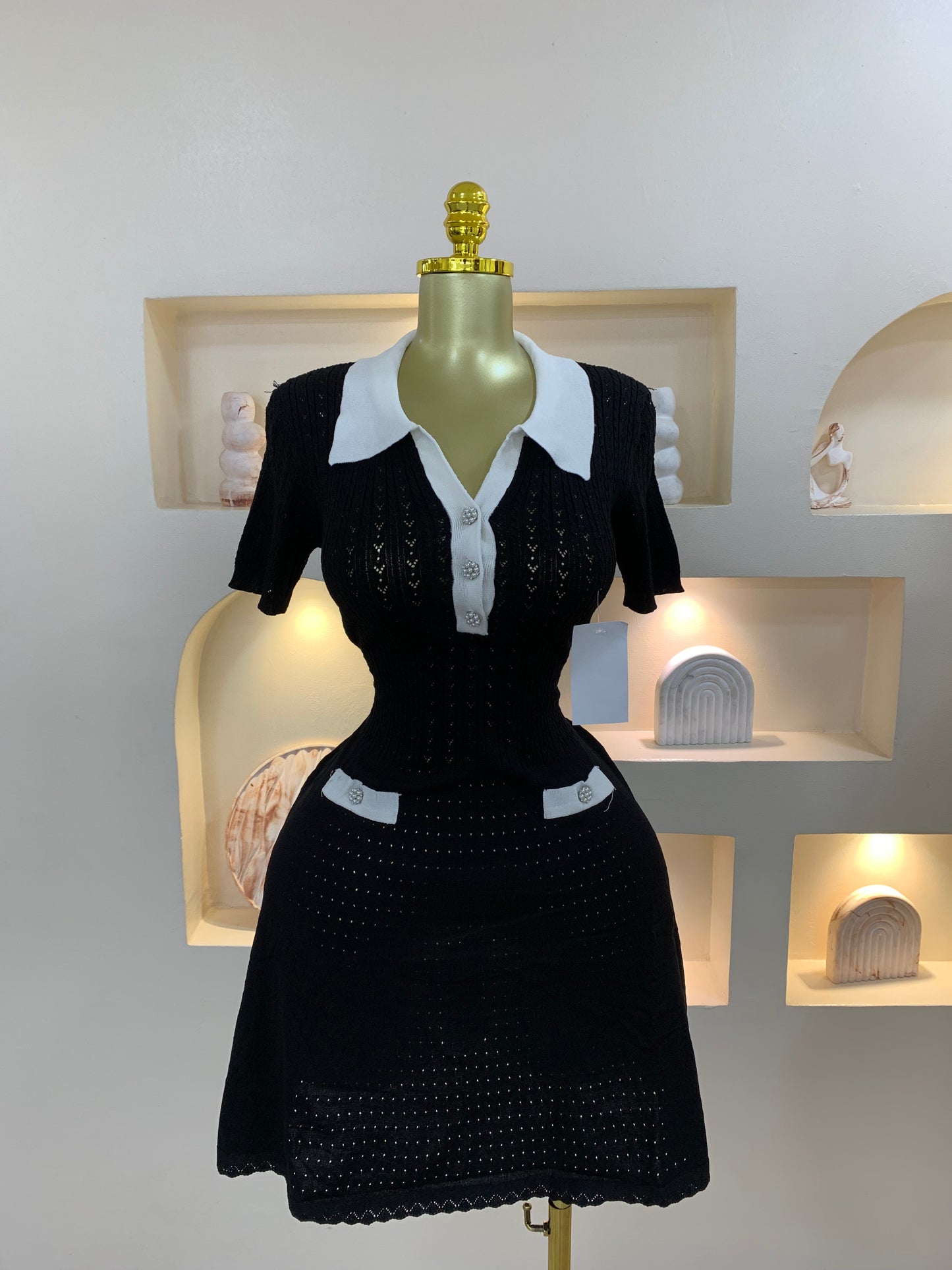Alin pearl Dress ZT308