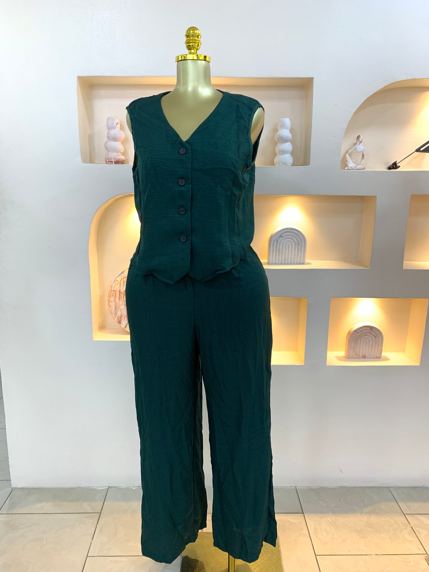 Jacket Linen Set WC444