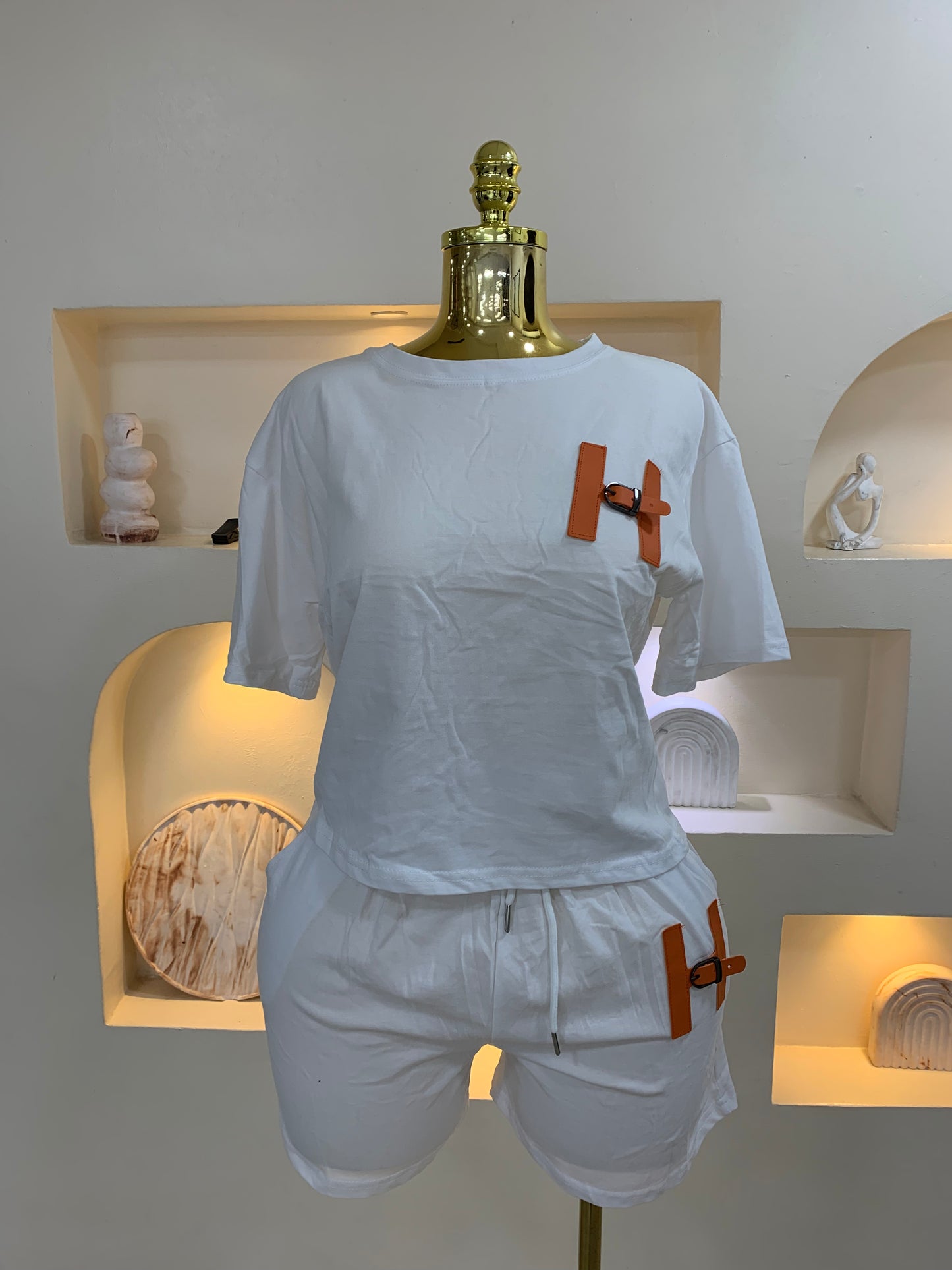H Belt Short Two Piece
