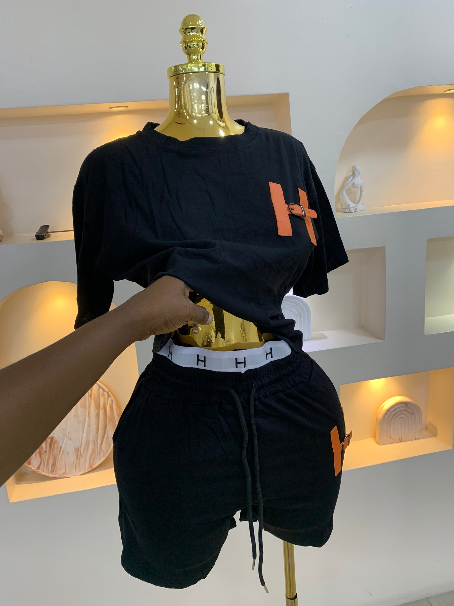 H Belt Short Two Piece