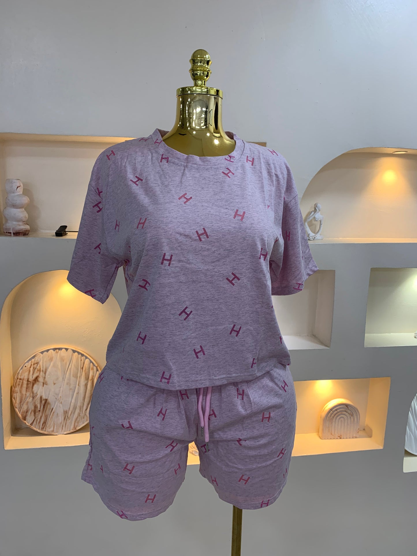 H Short Two Piece