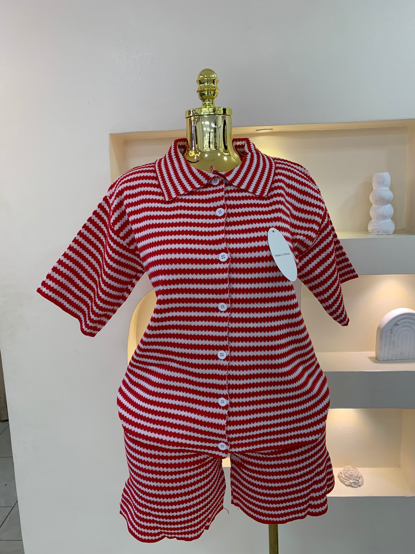 Fair Collar Short Two Piece DG114