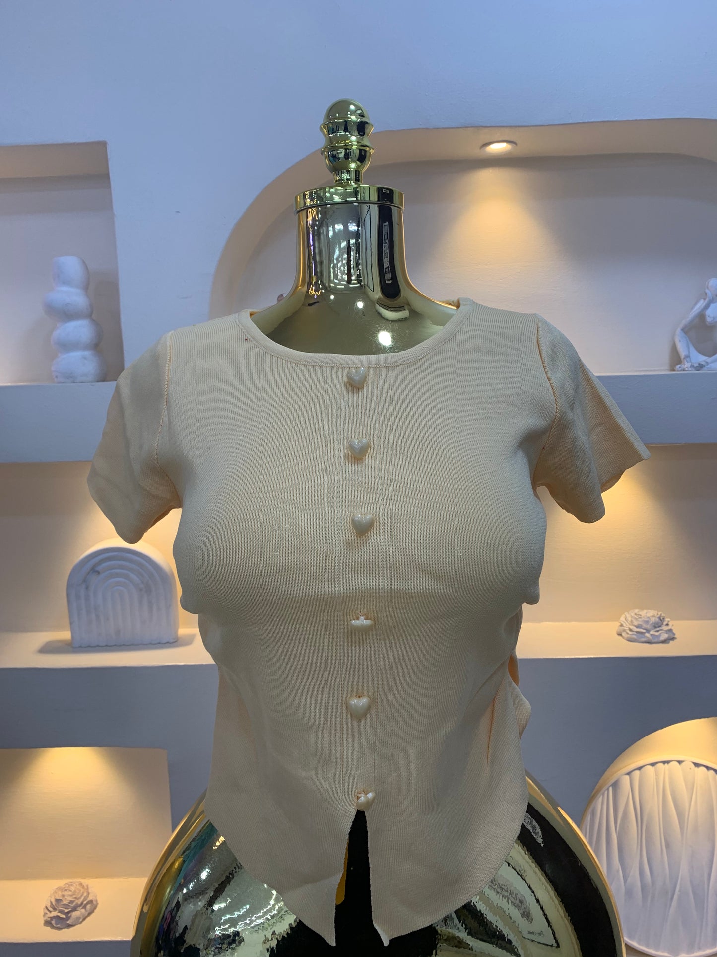 Squareneck love top MW1013