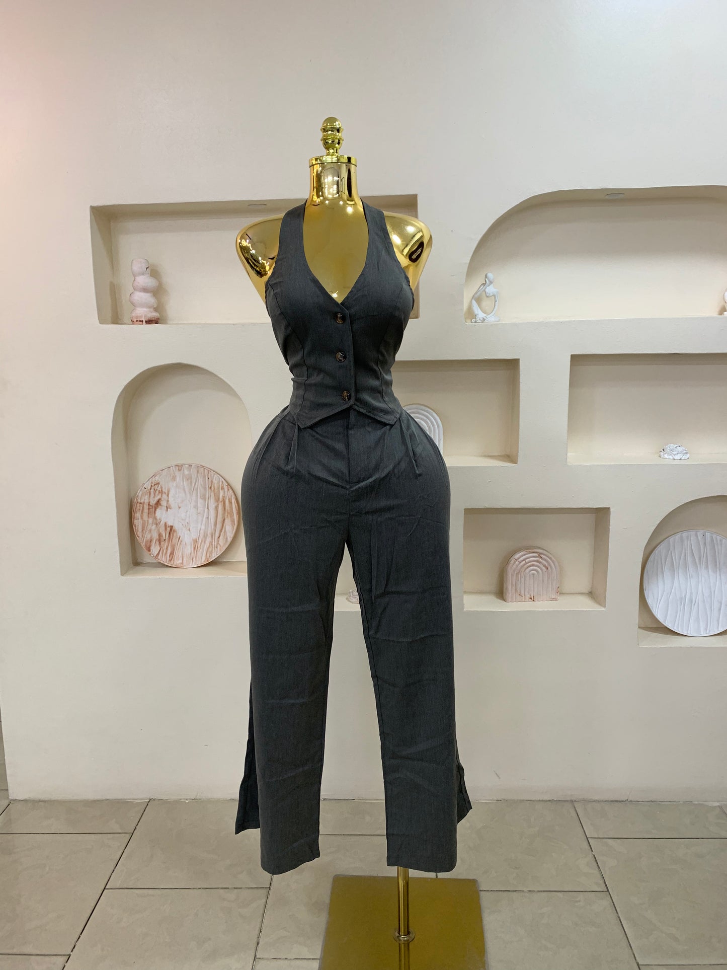 Halter Neck Two Piece