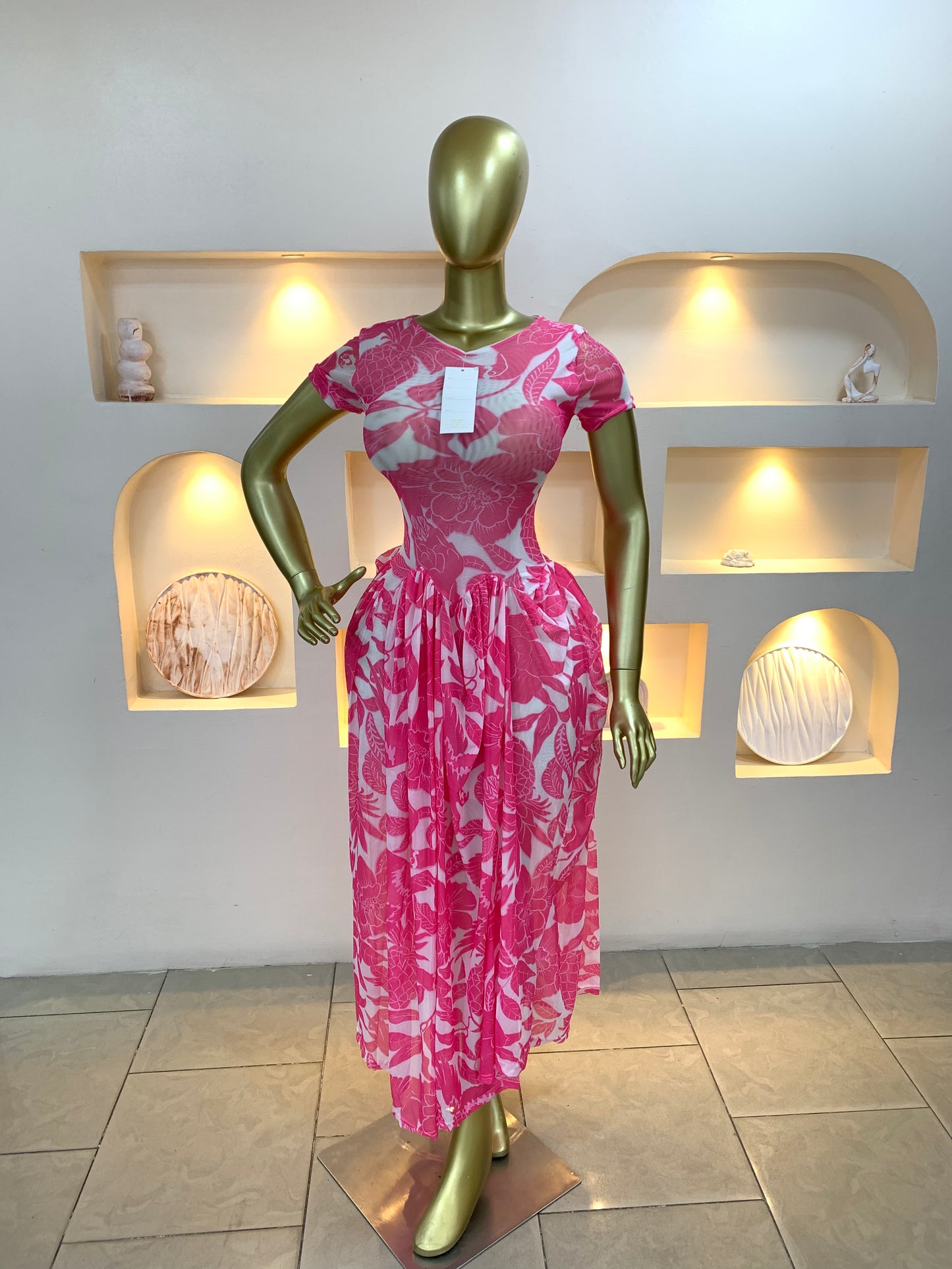 Fashion Mesh Dress ZT 212